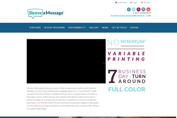 sleeveamessage.com site used Flawless v 1.17