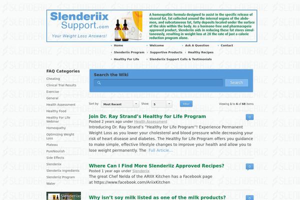 slenderiixsupport.com site used Wikeasi