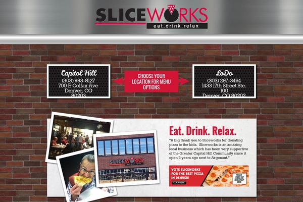 sliceworkspizza.com site used Slice