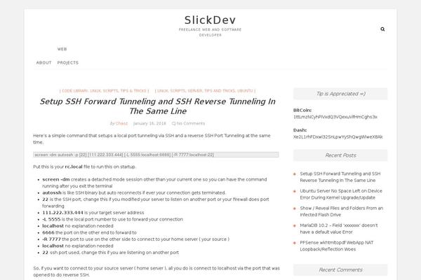 slickdev.com site used Cleaker-21