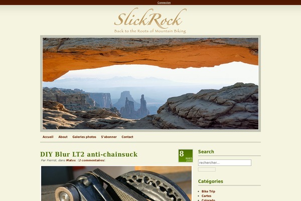 slickrock.fr site used Slickrock