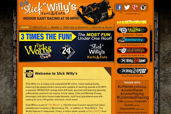 slickwillyskarts.com site used Slickwilly