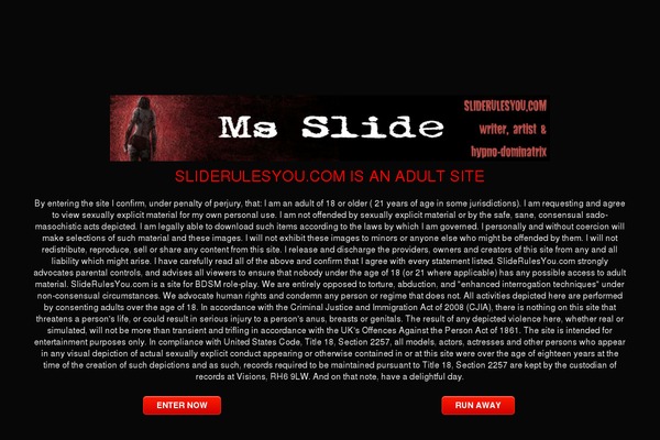 sliderulesyou.com site used Twenty Eleven