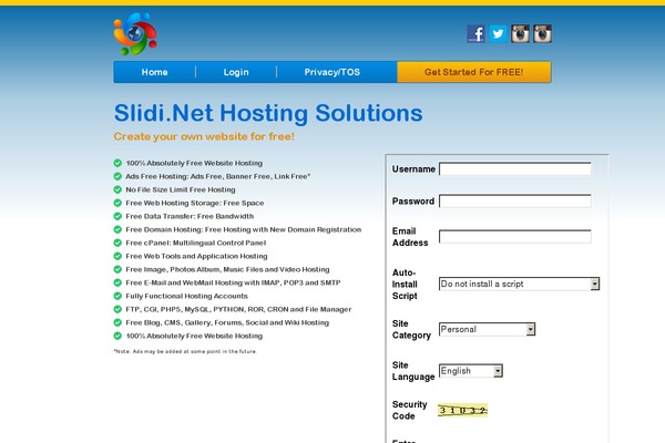slidi.net site used Power Blog