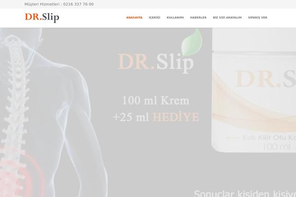 slipkrem.com site used Unicon