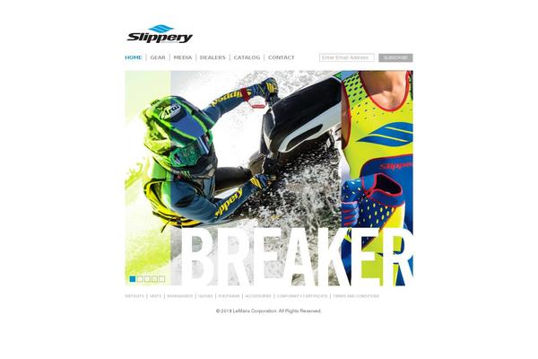 slipperywetsuits.com site used Slippery-theme