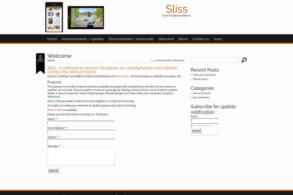 sliss.info site used World