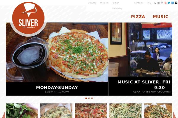 sliverpizzeria.com site used Sliver-pizzeria