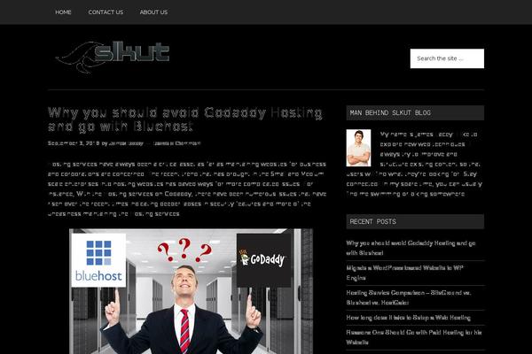 Magazine Pro theme site design template sample