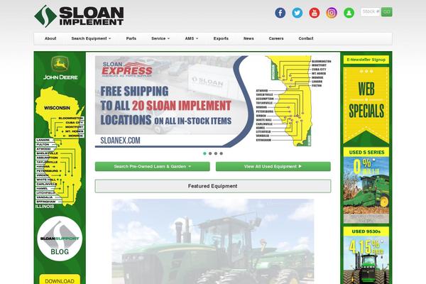 sloans.com site used Sloans