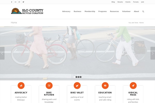 Enfold theme site design template sample