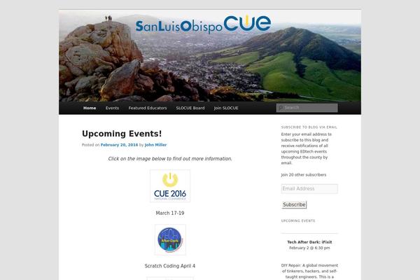 Twenty Eleven theme site design template sample