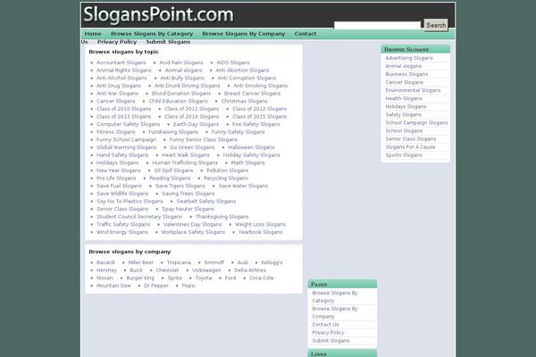 sloganspoint.com site used Triplex