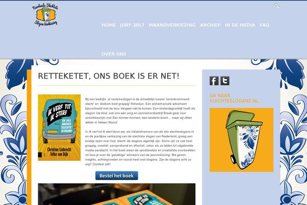 sloganverkiezing.nl site used Noteworthy