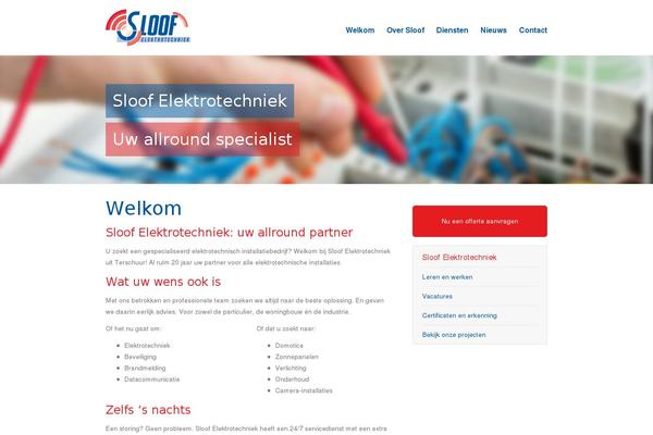 sloof.nl site used Sloof