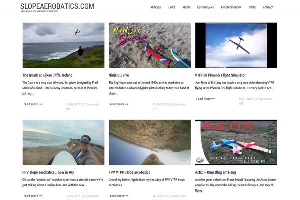 slopeaerobatics.com site used Codium Now
