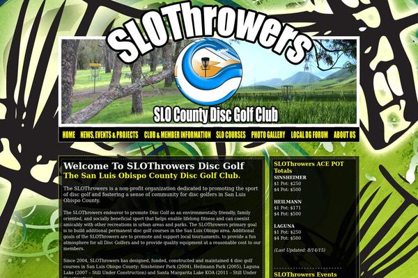 slothrowers.com site used Slothrowers