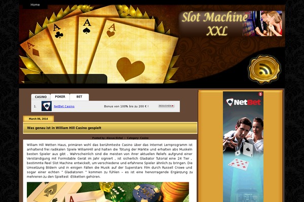 goldenpoker theme websites examples