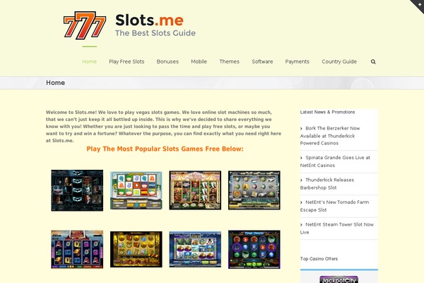 slots.me site used Slots