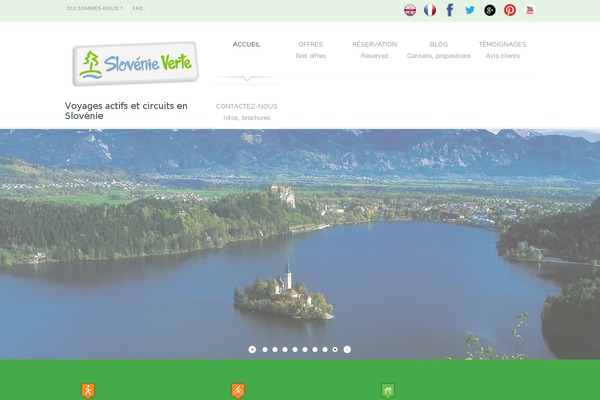 slovenie-verte.fr site used Slovenia