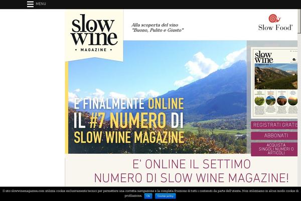 slowwinemagazine.com site used Slowwine