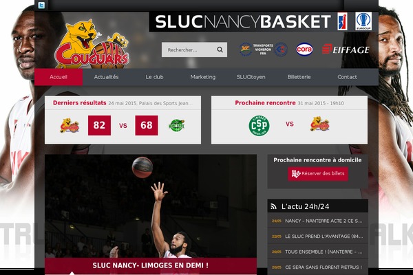 sluc-basket.fr site used Sluc