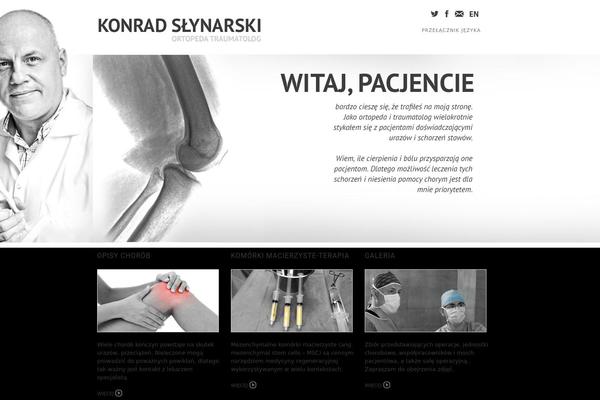 slynarski.pl site used Turbo