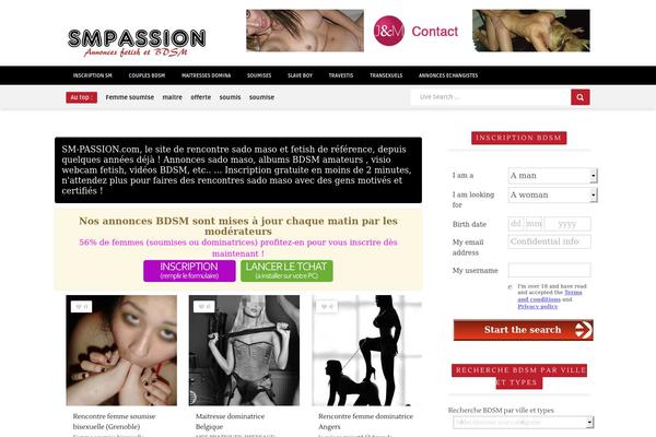 sm-passion.com site used Boutique-wp