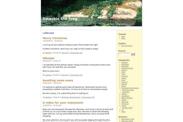 Autumn-leaves theme site design template sample