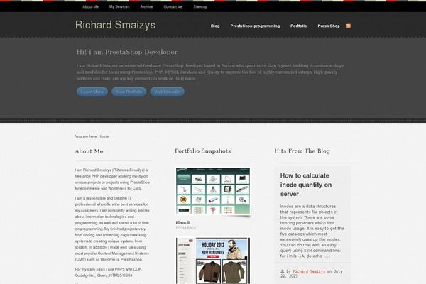 Swatch theme site design template sample