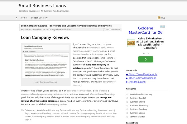 Site using Business-directory-ratings plugin