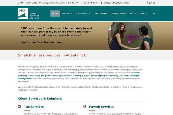 smallbizservices.com site used Total