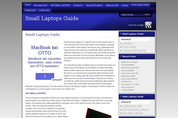 smalllaptopsguide.com site used Flexibility3
