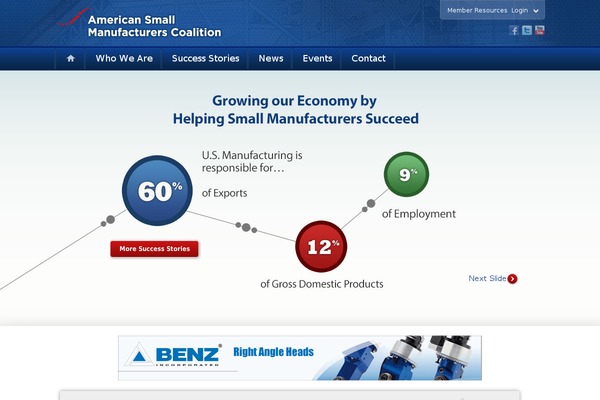 smallmanufacturers.org site used Asmc