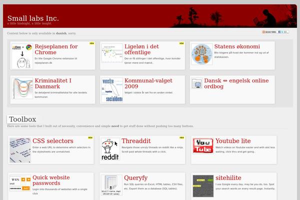 smallmeans.com site used Cherry.red