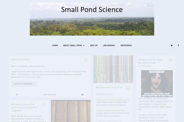 smallpondscience.com site used Poly