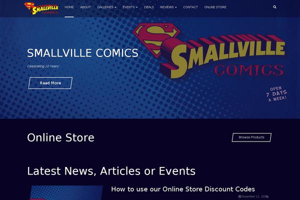 smallvillecomics.co.za site used Svc2k15