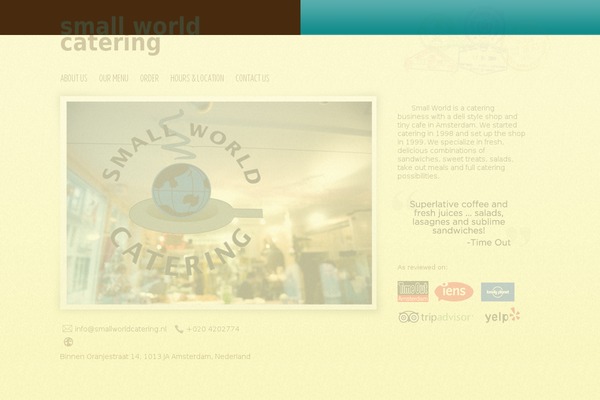 smallworldcatering.nl site used Smallworld