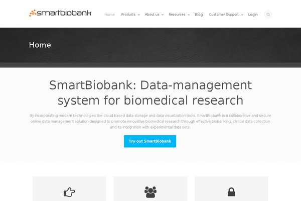 smartbiobank.com site used Flawless v1.15