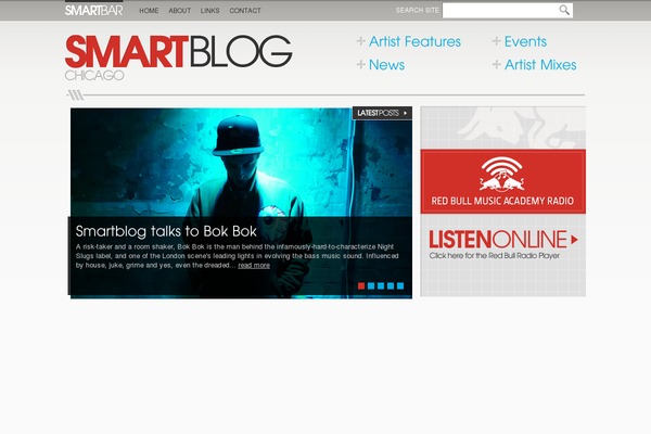 Smartblog theme site design template sample
