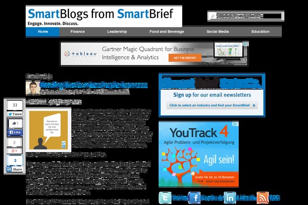 smartblogs.com site used Smartbrief