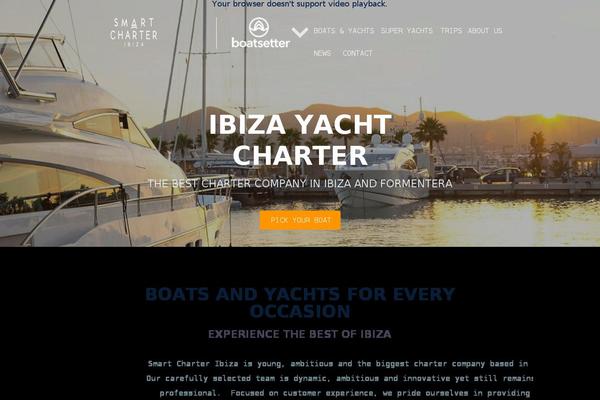 smartcharteribiza.com site used Smca-wp