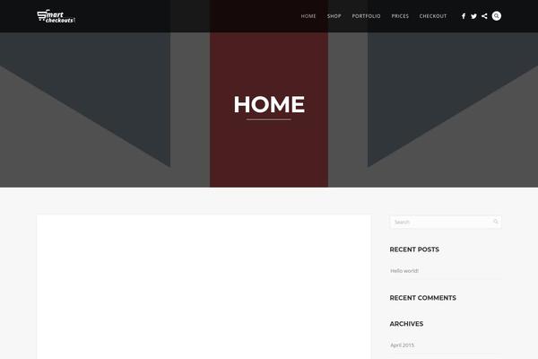 Story theme site design template sample