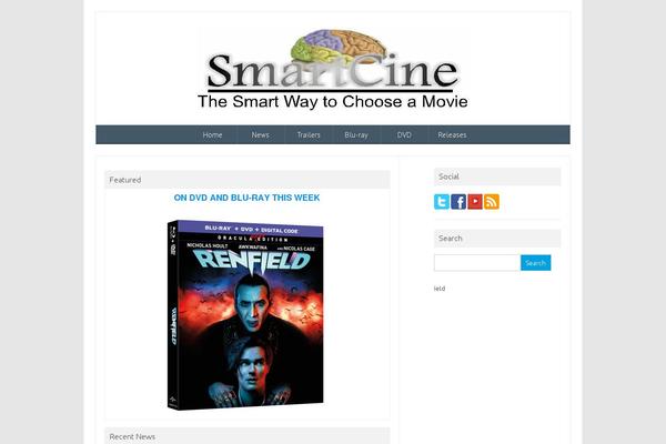 Iconic One theme site design template sample