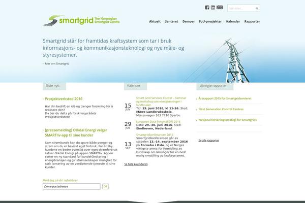 smartgrids.no site used Smartgrid