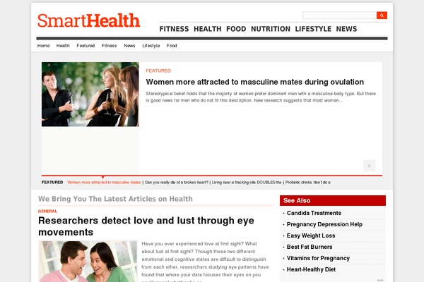 Thehealth-codebase theme site design template sample