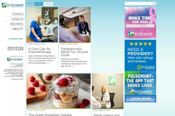 Smarthealth theme site design template sample