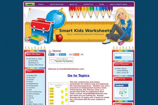 smartkidsworksheets.com site used EduMag