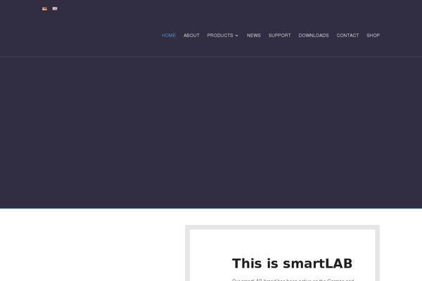 smartlab.org site used Divi-business-pro