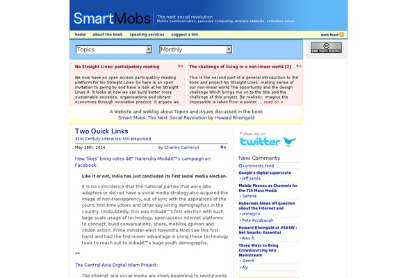 smartmobs.com site used Smartmobs